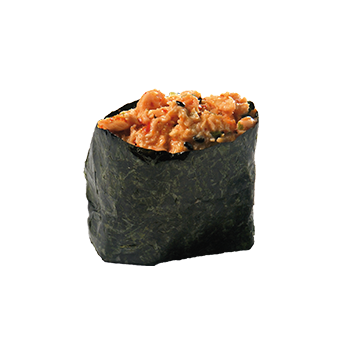 Spicy sake gunkan