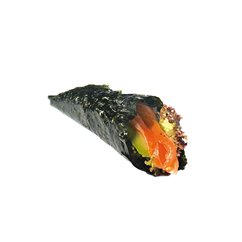 Sake temaki